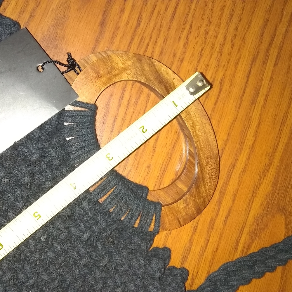 Danielle Nicole Macrame Bag, Nwt - image 4